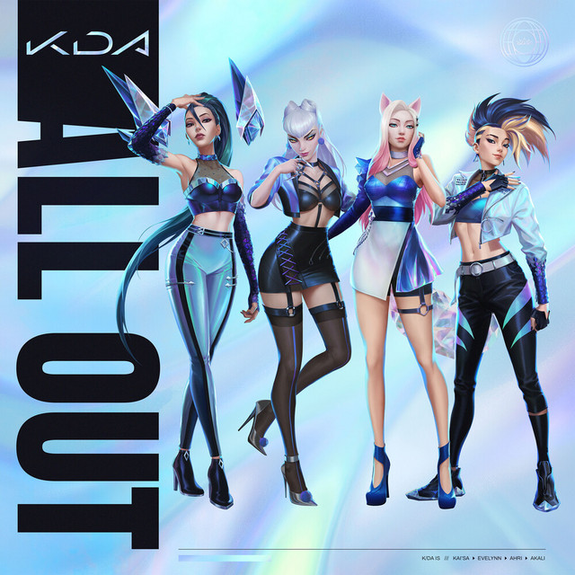 k/da all out album cover
