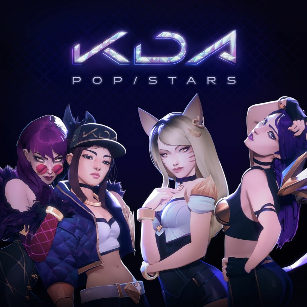 k/da popstars album cover
