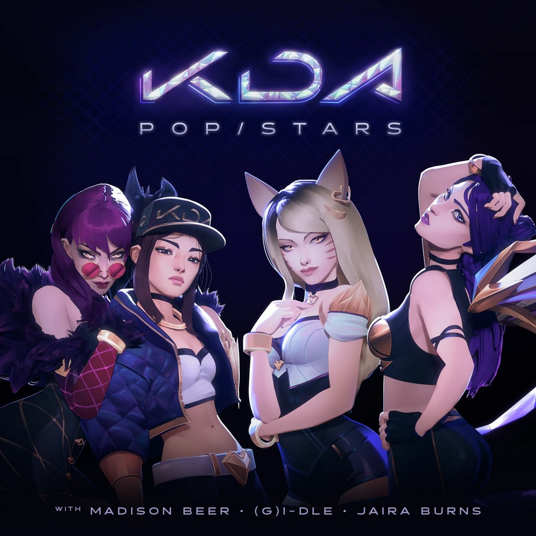 k/da popstars album cover